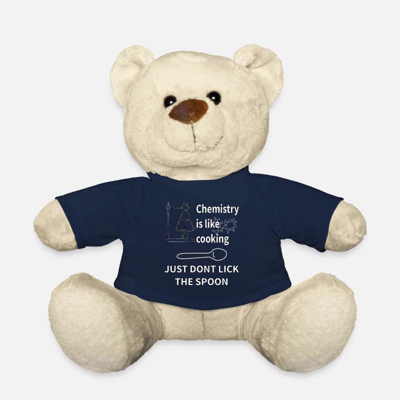 Chemie ist wie kochen - Löffel nicht ablecken - Teddy - French Navy