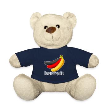 Bananenrepublik Deutschland Flagge - Teddy - French Navy - Vorne