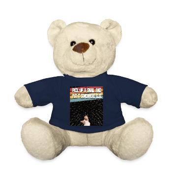 Space Snail Space Snail Retro - Teddy Bear - french navy - Front