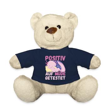 Positiv auf Müde getestet Axolotl Fun - Teddy - French Navy - Vorne