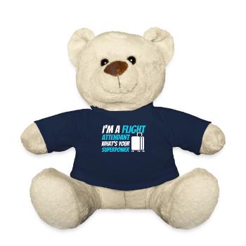 Flugbegleiter Stewardess Cabin Crew - Teddy - French Navy - Vorne
