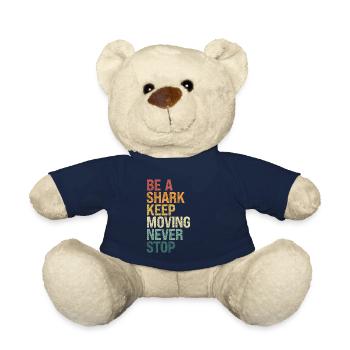Sei Ein Hai, Bleib In Bewegung - Teddy - French Navy - Vorne
