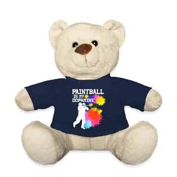 Paintball is my dopamine funny paintball - Teddy Bear - french navy - Front