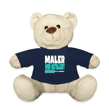 Maler wird installiert - Teddy - French Navy - Vorne