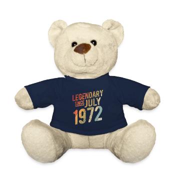 50th Birthday Gift Legendary Since July 1972 50 Ye - Teddy - French Navy - Vorne