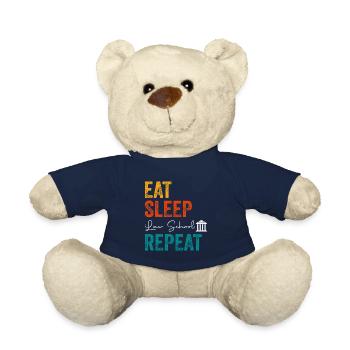 Law Student Lawyer - Teddy Bear - french navy - Front