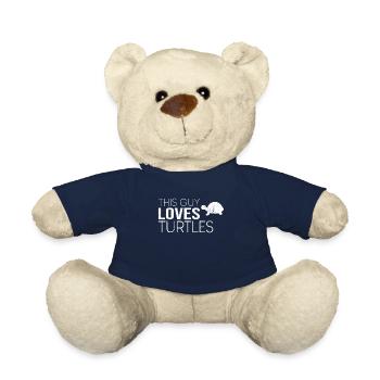Typ Schildkröte Spruch - Teddy - French Navy - Vorne