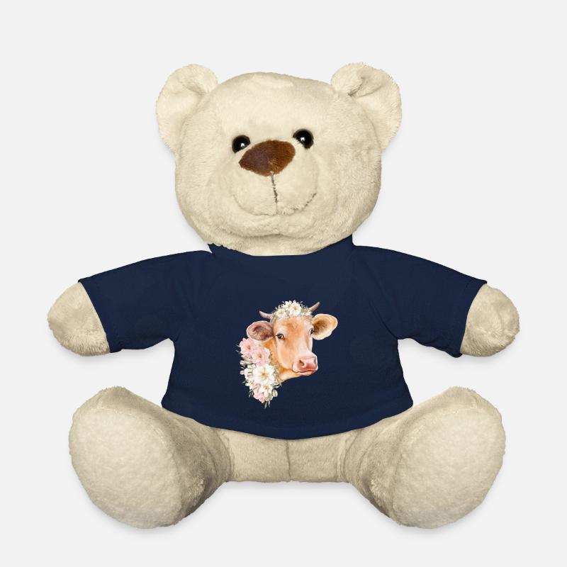 KUH MIT BLUMEN - Teddy - French Navy