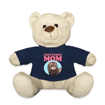 Frettchen Mom Frettchen Ferret Besitzer Geschenk - Teddy - French Navy - Vorne