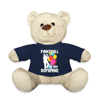 Paintball Ist Mein Dopamin Lustiger Paintball - Teddy - French Navy - Vorne