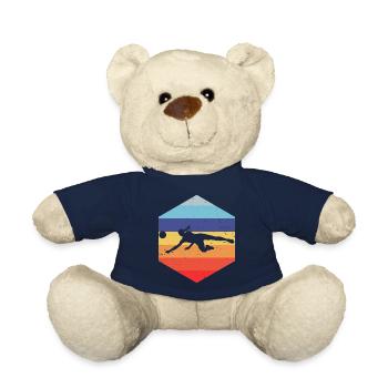 Volleyball Playing Volleyball Men's Volleyball - Teddy Bear - french navy - Front