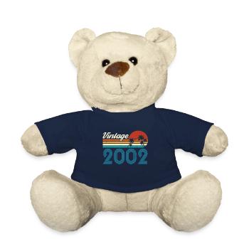 Vintage 2002 Vintage Geburtstag Retro Vintage - Teddy - French Navy - Vorne