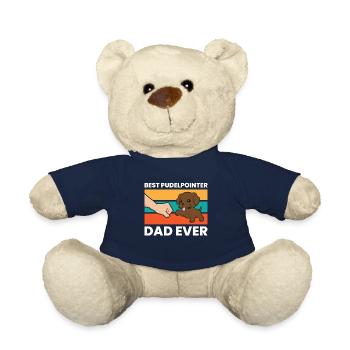 Best Pudelpointer Dad Ever - Teddy - French Navy - Vorne