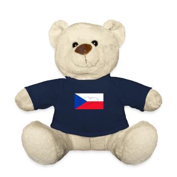 Tschechien Flagge - Teddy - French Navy - Vorne