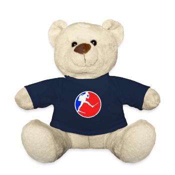 Logo de plongée - Nounours - bleu marine - Devant