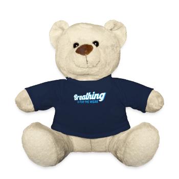 Schwimmen Geschenk Schwimmer Spruch Schwimmen - Teddy - French Navy - Vorne