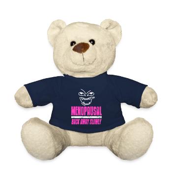 Ménopause Reculez lentement - Nounours - bleu marine - Devant