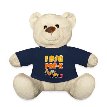 I Dig Pre-K 4 - Teddy - French Navy - Vorne