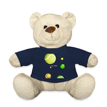 Padel - Gift for padel player - Teddy Bear - french navy - Front