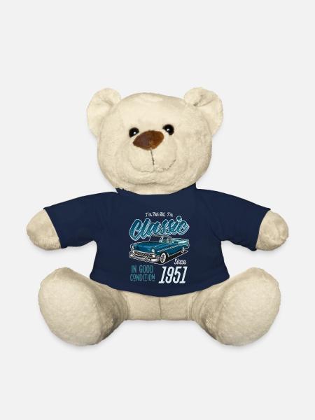 Ich bin nicht alt Ich bin Oldtimer Jahrgang 1951 - Teddy - French Navy