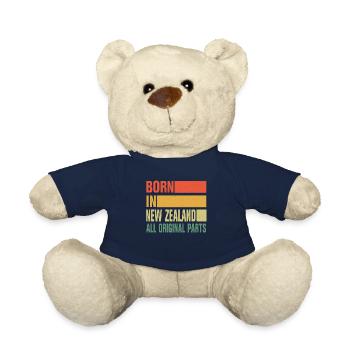 Né en Nouvelle-Zélande - Nounours - bleu marine - Devant