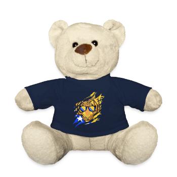 Proud Bosnian Bosniaks Bosnia Herzegovina - Teddy Bear - french navy - Front