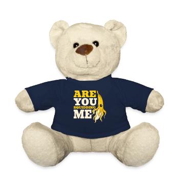 Are You Squidding Me Banana Octopus Fruity Squid - Teddy - French Navy - Vorne