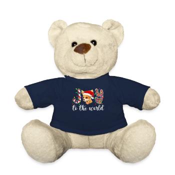 Chihuahua Christmas Party Chihuahua Cadeaux de Noël - Nounours - bleu marine - Devant
