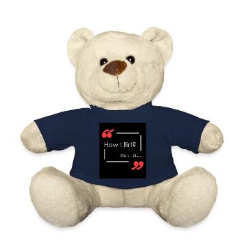 Wie flirte ich? - Teddy - French Navy - Vorne