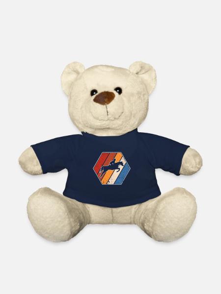 Pferd Retro - Teddy - French Navy