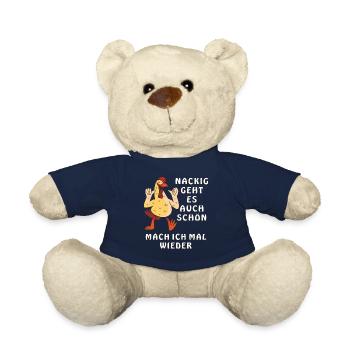 NACKIG GEHT ES AUCH SCHÖN MACH ICH MAL WIEDER - Teddy - French Navy - Vorne