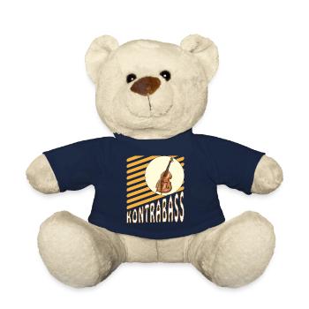 CONTREBASSE - Nounours - bleu marine - Devant