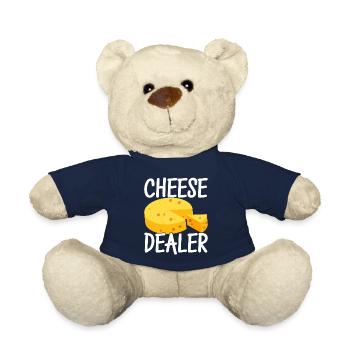 Cheese lovers Gouda cheese - Teddy Bear - french navy - Front