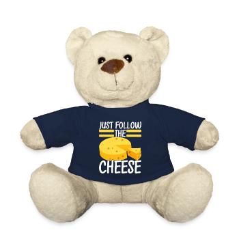 Cheese lovers Gouda cheese - Teddy Bear - french navy - Front