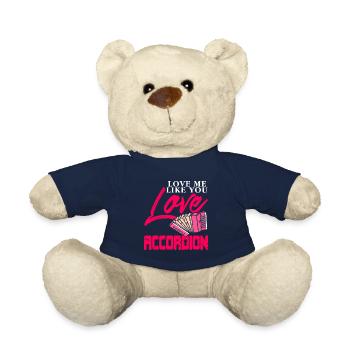 Love me like you love accordion - Teddy - French Navy - Vorne