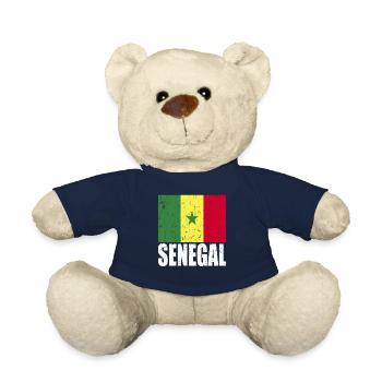 Senegal Fahne - Teddy - French Navy - Vorne