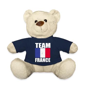 Team Frankreich Fußball - Teddy - French Navy - Vorne
