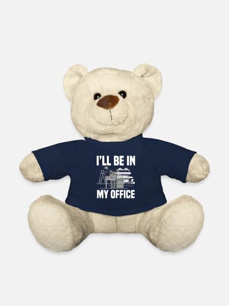 Bureau des menuisiers - Nounours - bleu marine