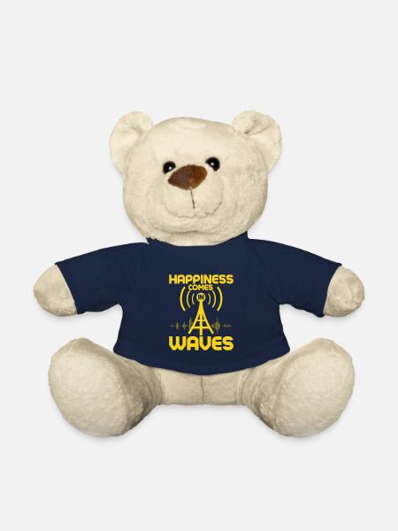 Happiness Comes In Waves Amateur Radio Operator - Teddy - French Navy