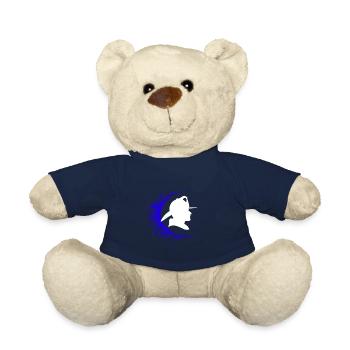 Fireman - Teddy Bear - french navy - Front