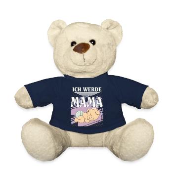 ICH WERDE MAMA - Teddy - French Navy - Vorne