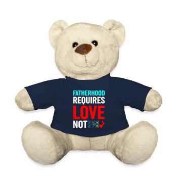 Vaterschaft Erfordert Liebe, Nicht Genetik - Teddy - French Navy - Vorne