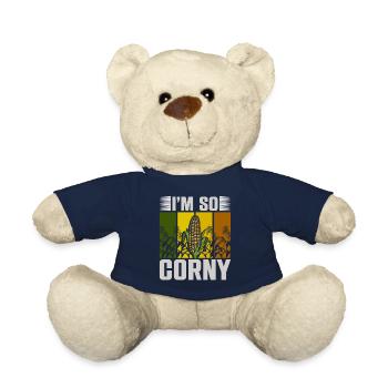 At So Corny Wheat Corn Oats Fam Farming - Teddy Bear - french navy - Front