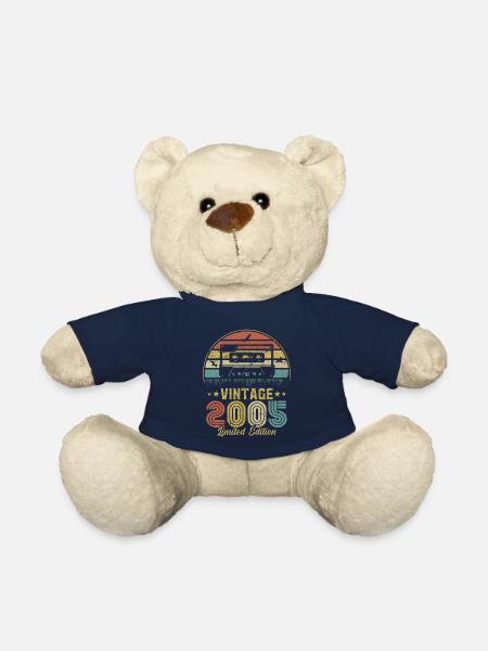 Cassette vintage 2005 - Nounours - bleu marine