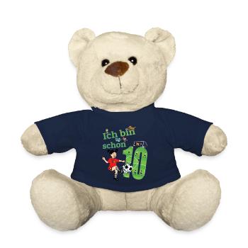 Geburtstag 10 Jahre Fussball - Teddy - French Navy - Vorne