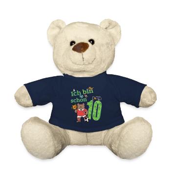 Geburtstag 10 Jahre Fussball - Teddy - French Navy - Vorne