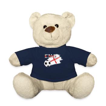 Flag England - Teddy Bear - french navy - Front