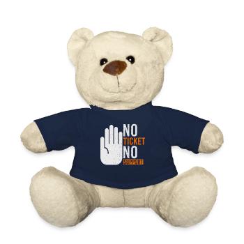 No Ticket No Support Event Event Help - Teddy Bear - french navy - Front