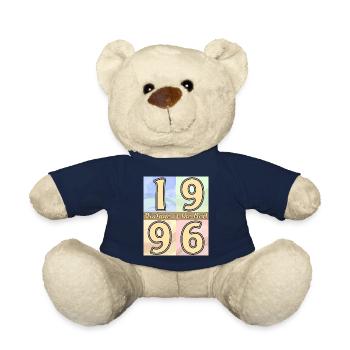 BIRTHDAY YEAR 1996 - Teddy Bear - french navy - Front