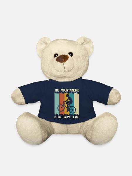 Mountain biking Mountain biking - Teddy Bear - french navy